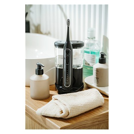 Adler | 2-in-1 Water Flossing Sonic Brush | AD 2180b | Rechargeable | For adults | Number of brush heads included 2 | Number of - 13